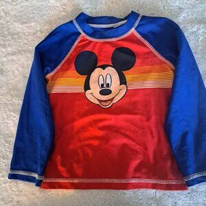Disney Junior Mickey Mouse Swim Shirt Size 2T